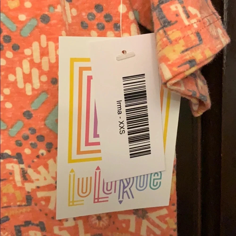 ❤️ FINAL PRICE ❤️ NWT!! Women’s Lularoe Irma Size XXS - Picture 3 of 4